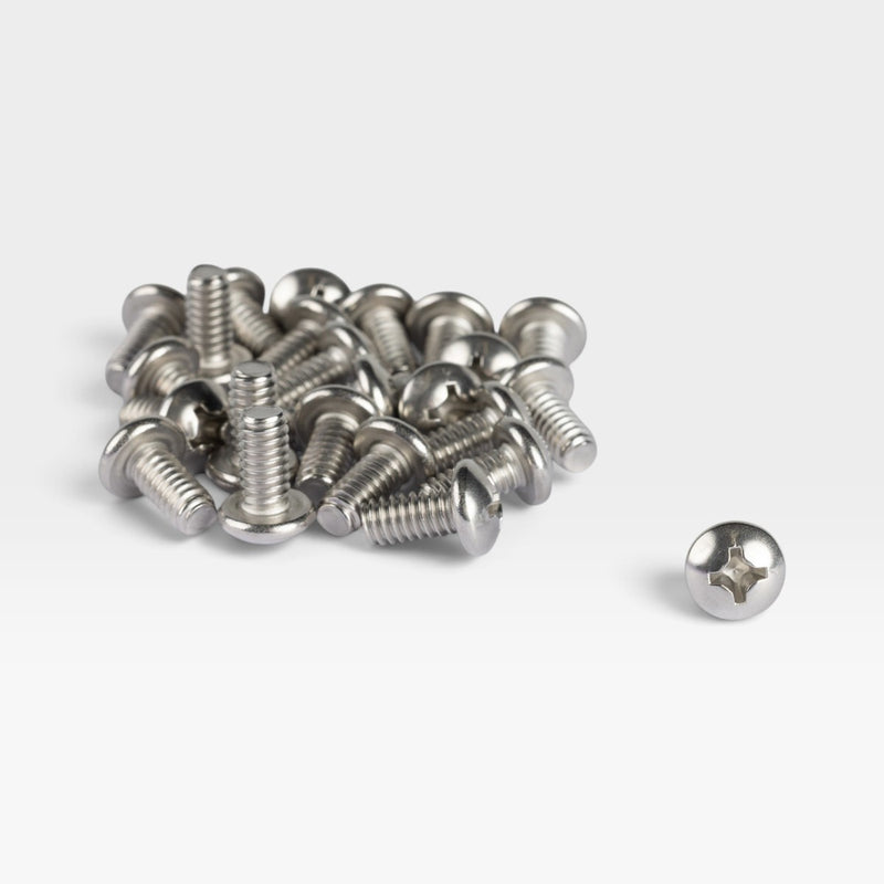 US Eames Fiberglass Chair Hardware Bolts - UNC Coarse Thread - 24 x (Bulk 6 Chair Set)
