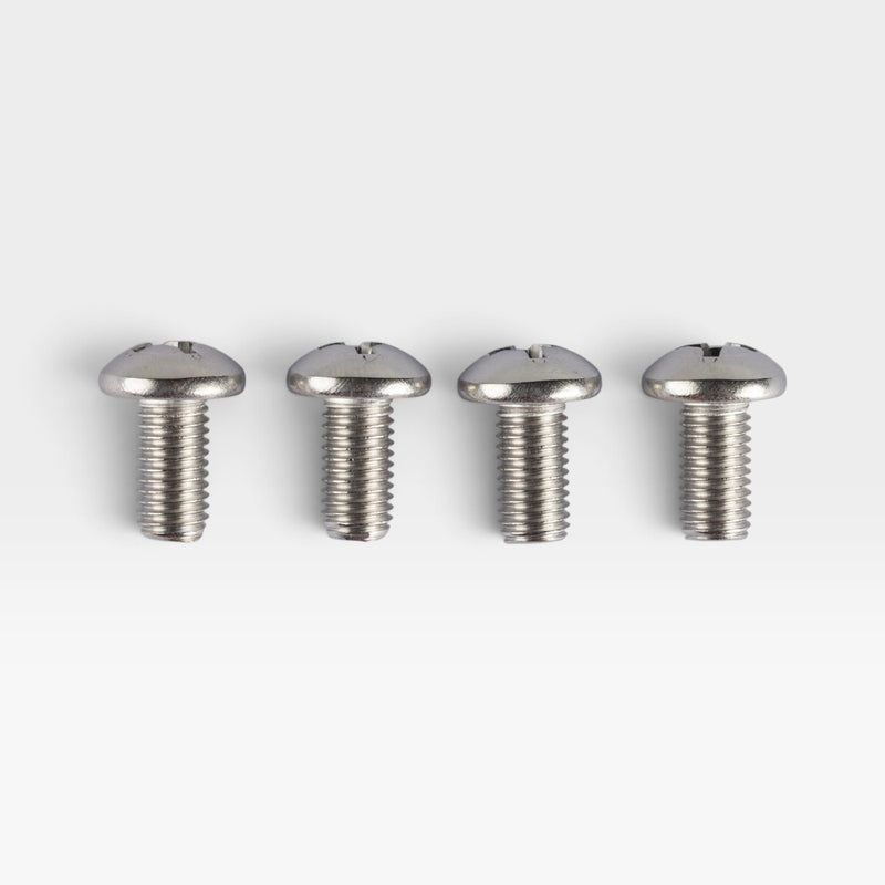 US Eames Fiberglass Chair Hardware Bolts - UNF Fine Thread - 4 x (Single Chair Set)