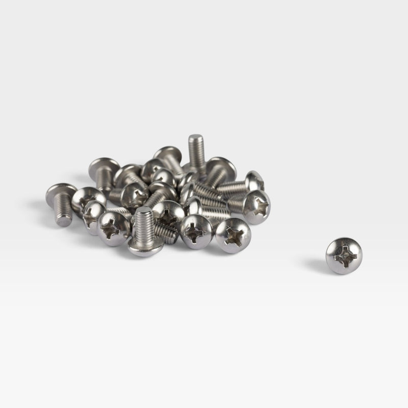 US Eames Fiberglass Chair Hardware Bolts - UNF Fine Thread - 24 x (Bulk 6 Chair Set)