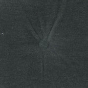 Top down view of green mohair walnut Eames Lounge Chair fabric