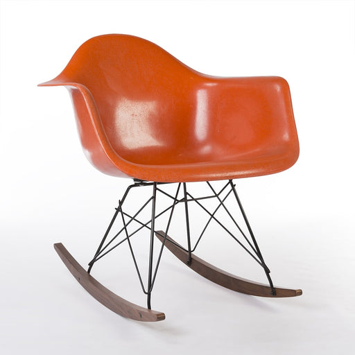 Front angled view of orange Eames RAR