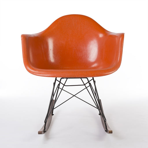 Front view of orange Eames RAR