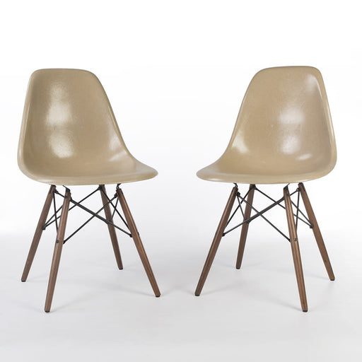 Front angled view of Greige Eames DSWs