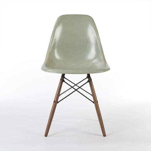 Front view of light seafoam Eames DSW