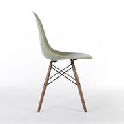 Right side view of light seafoam Eames DSW