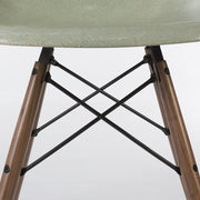 View of base on light seafoam Eames DSW