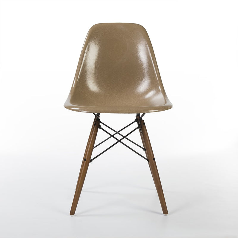 Front view of tan Eames DSW