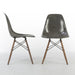 View of pair of Elephant Grey Eames DSWs one from right side, one from front