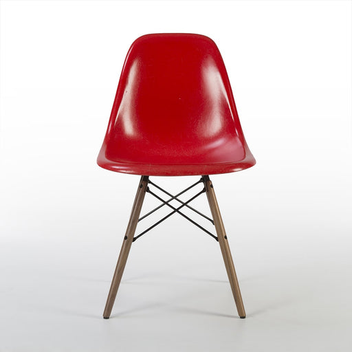 Front view of Red Eames DSW