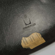 View of label on black Eames DSW