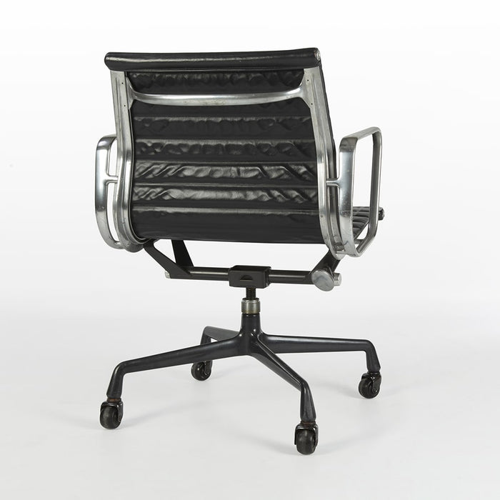 Rear angled view of Eames EA318 Low Back Office Chair