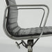 Close up right side view of Eames EA318 Low Back Office Chair