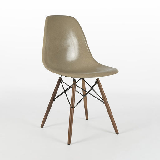 Front angled view of greige Eames DSW