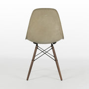 Rear view of greige Eames DSW