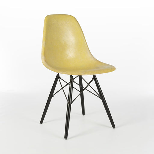 Front angled view of Lemon Yellow Eames DSW