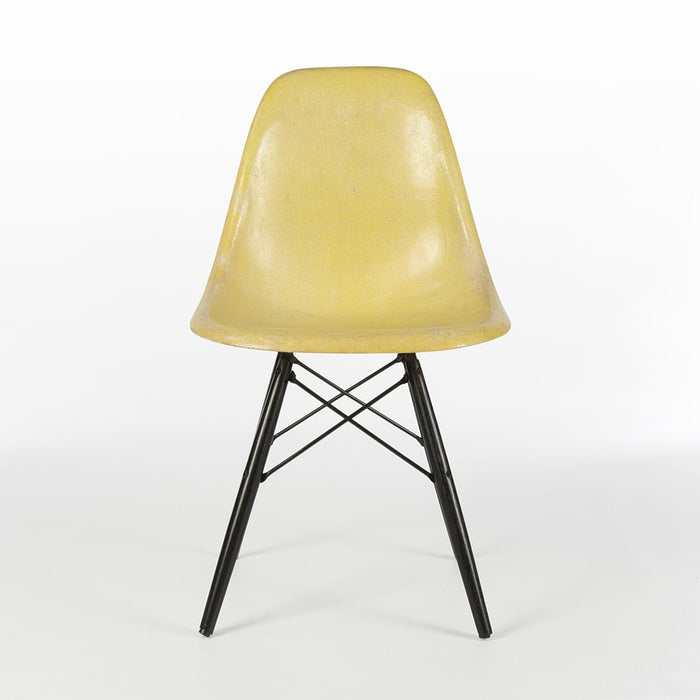 Front view of Lemon Yellow Eames DSW