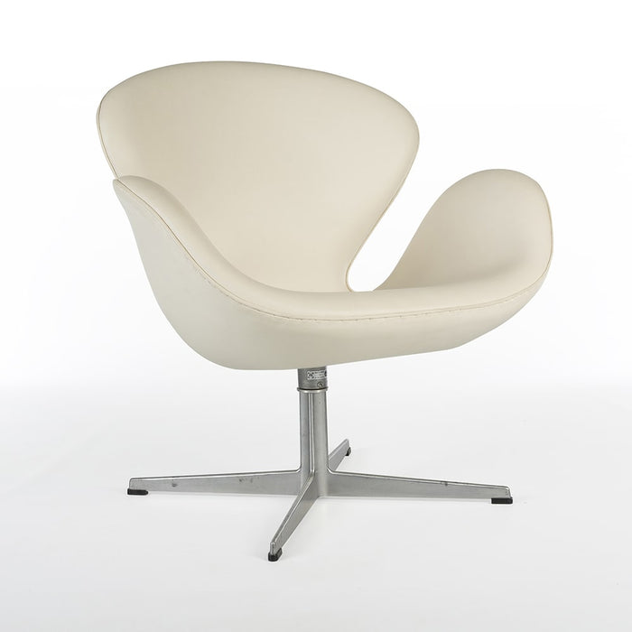 Front angled view of Jacobsen Swan Chair