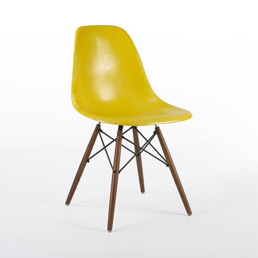 Front angled view of Bright Yellow Eames DSW