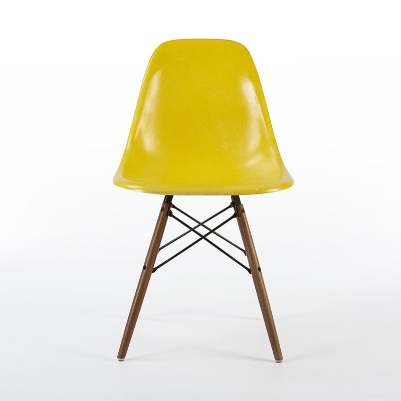 Front view of Yellow Eames DSW