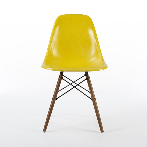 Front view of Bright Yellow Eames DSW