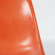 Close up partial front view of Orange Eames DSW