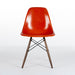 Front view of orange Eames DSW