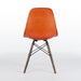 Rear view of orange Eames DSW