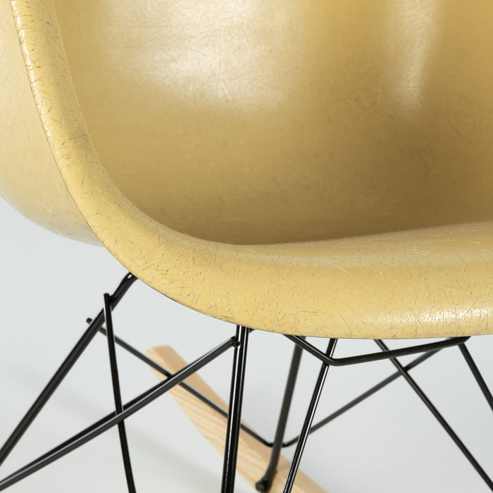 Close up front angled view of ochre Eames RAR