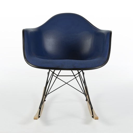 Front view of Blue on Black Eames RAR
