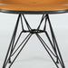 View of base on Orange and Black Eames DSR