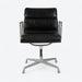 Front view of black Eames EA408S