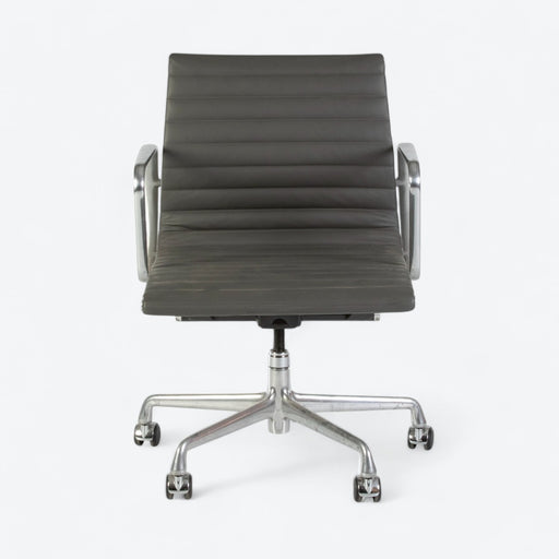 Front view of dark grey Eames EA335