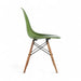 Right side view of Lime Green Eames DSW