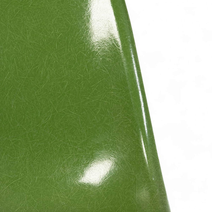 Partial close up front view of Lime Green Eames DSW