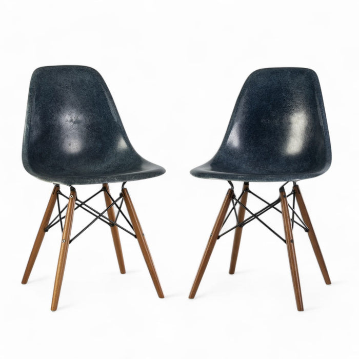 Front angled view of pair of Navy Blue Eames DSWs