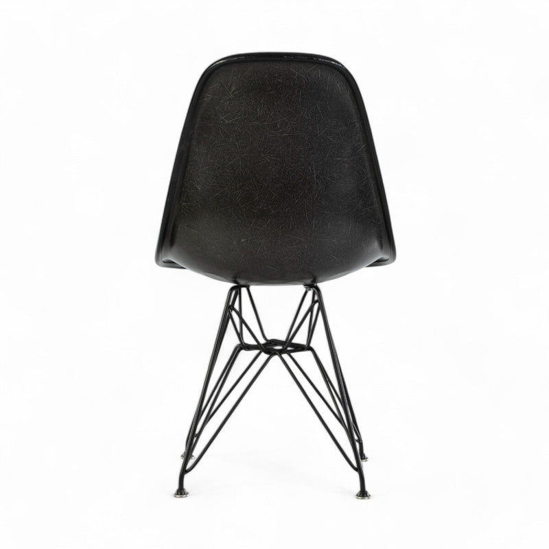 Rear view of beige Eames DSR