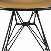 View of top of base on beige Eames DSR