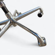 View of base on light grey Eames EA335 Desk Chair