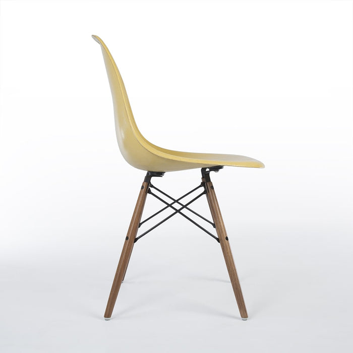 Right side view of ochre Eames DSW