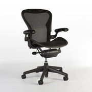 Front angled view of Aeron chair