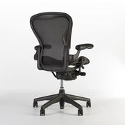 Rear angled view of Aeron chair