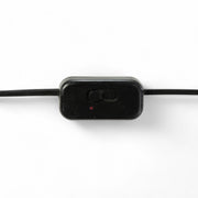 View of switch on smoked Starck KTribe T2 desk light