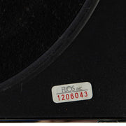 View of label on smoked Starck KTribe T2 desk light