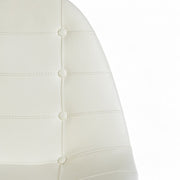 Partial close up front view of Cassina Starck Caprice Chair