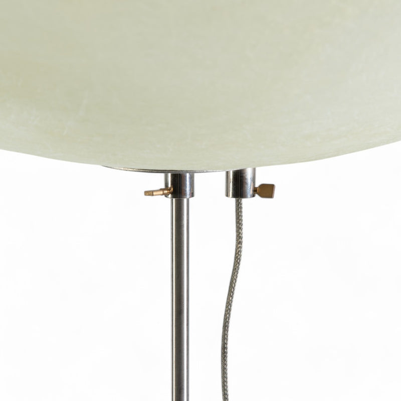 Close up view of top of stem on Catellani PostKrisi F64 Floor Lamp