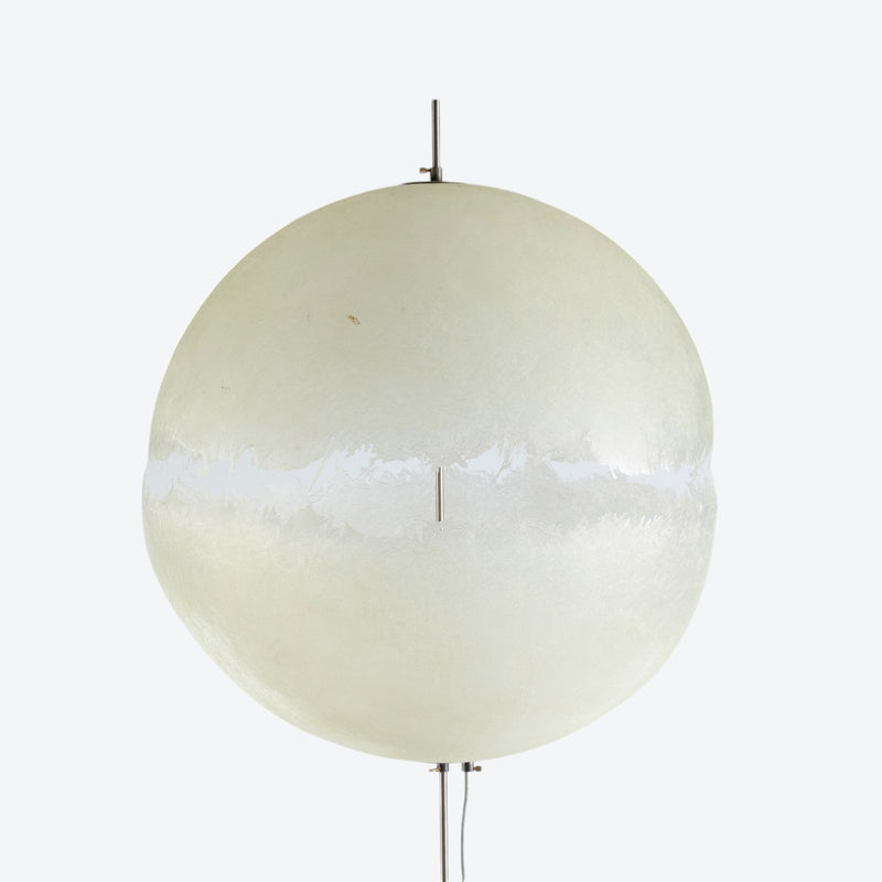 Close up view of shade on Catellani PostKrisi F64 Floor Lamp