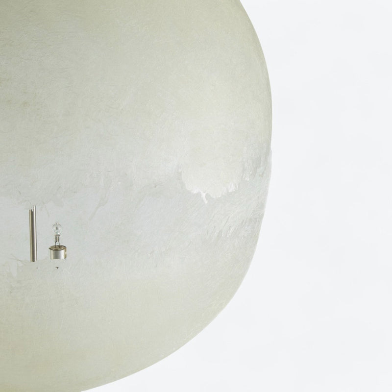 Partial close up view of shade on Catellani PostKrisi F64 Floor Lamp