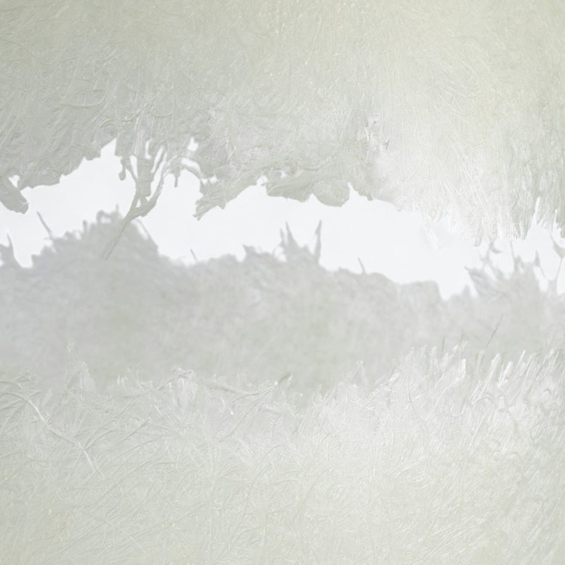 Close up view of fiberglass on Catellani PostKrisi F64 Floor Lamp