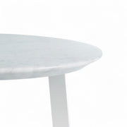 Artistic partial view of Carrera Albino Family Side Table