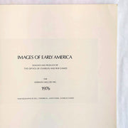 Image of front page in Images of Early America